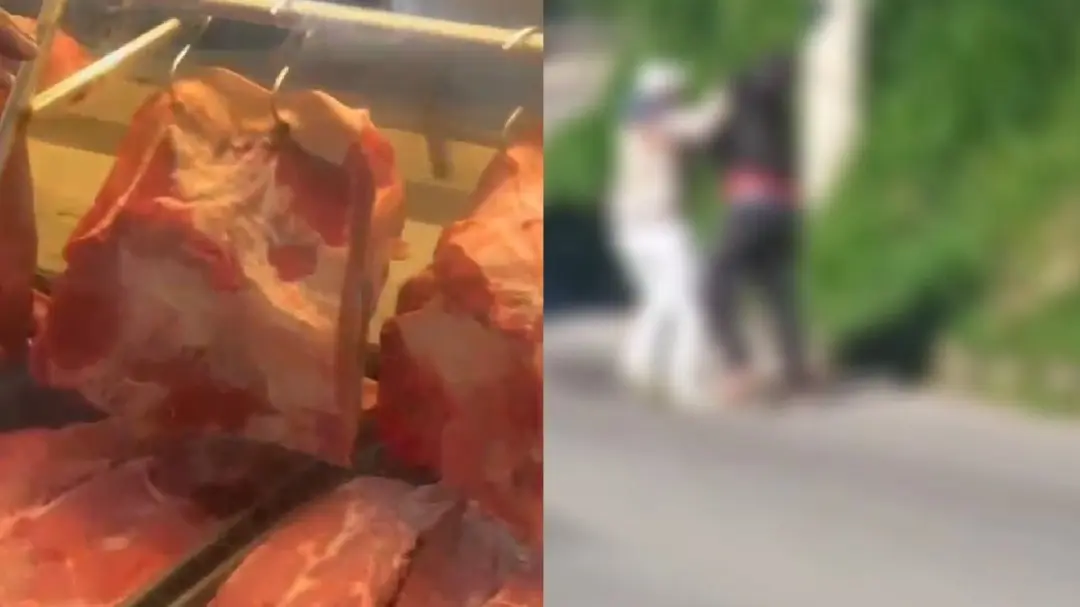 (VÍDEO) Açougueiro relata confusão após cliente pedir corte de carne em mercado no bairro Azambuja
