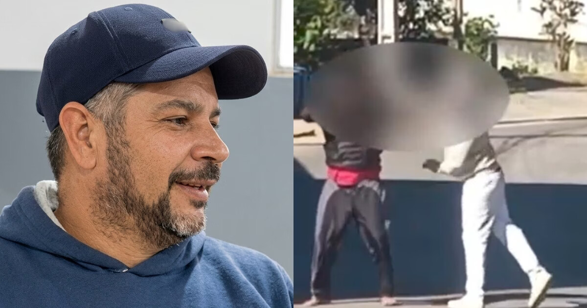 Açougueiro nega ter tentado matar cliente em briga com faca em Brusque: "só dei uns planchassos"