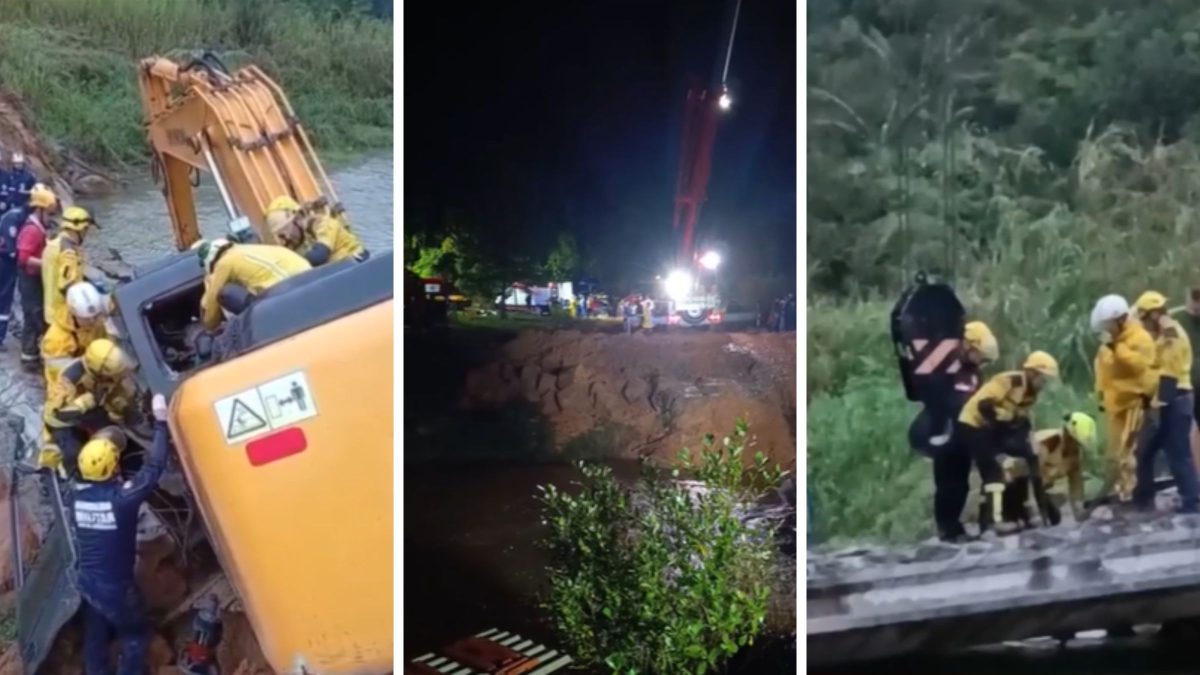 Prejuízo de mais de R$ 1 milhão faz cidade catarinense decretar situação de emergência após fortes chuvas colapsarem obra