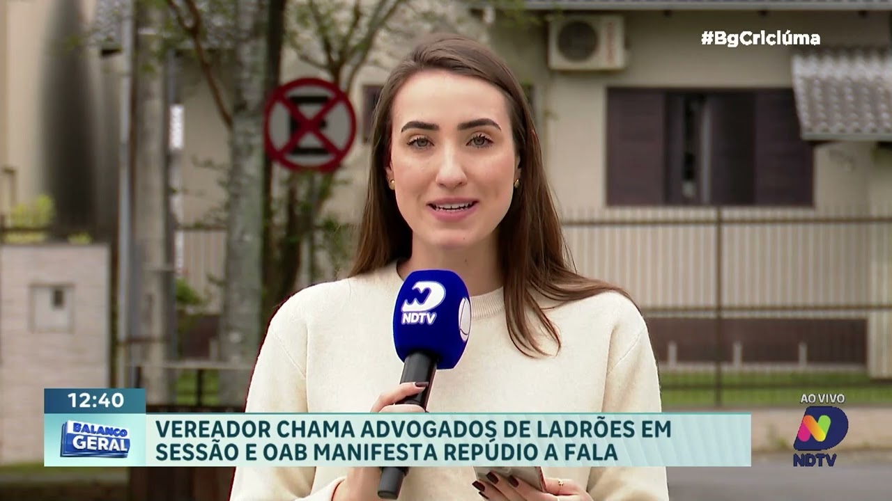 Vereador chama advogados de ladrões e OAB repudia fala