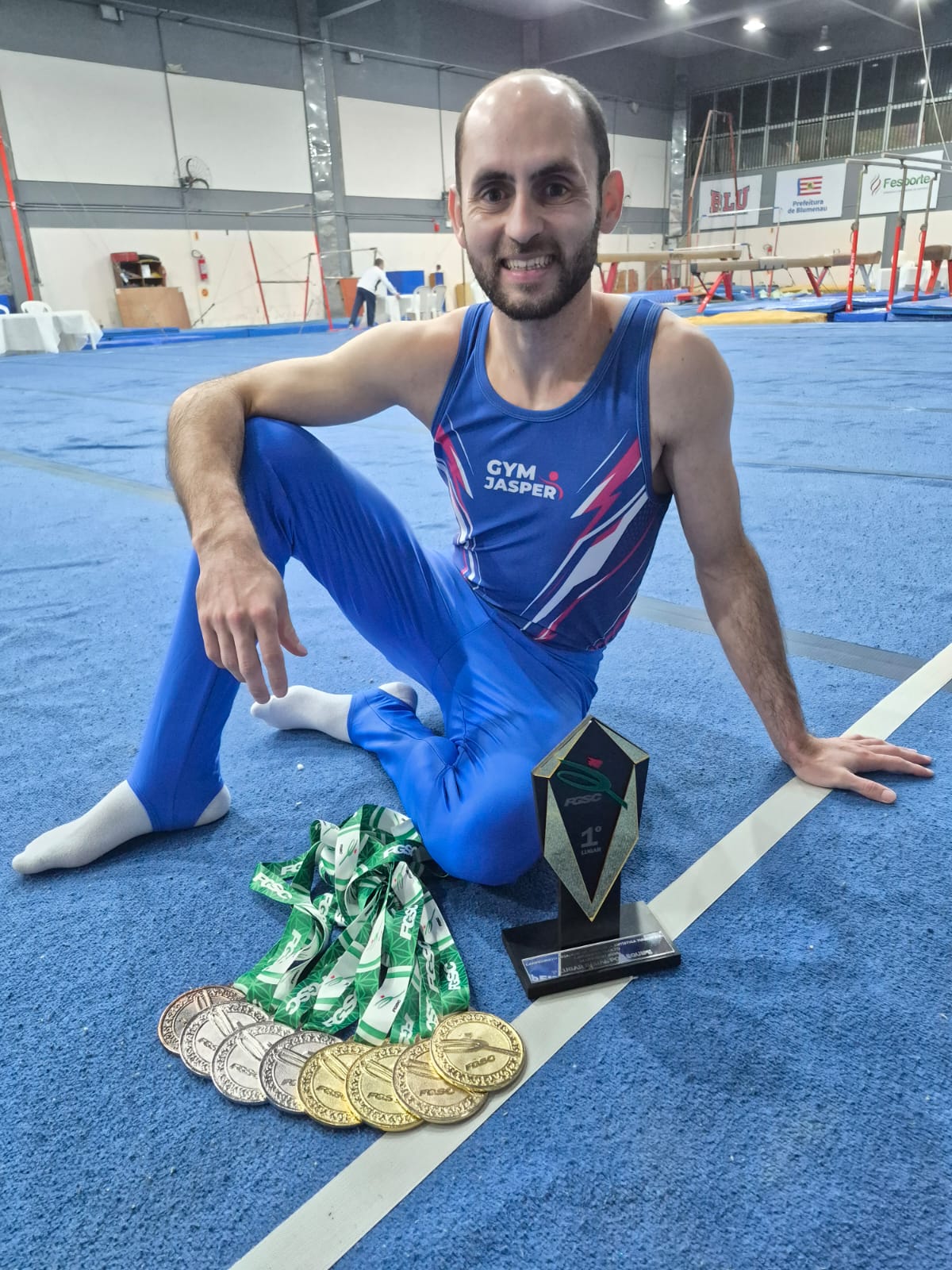 Balneário Camboriú conquista título geral do Estadual de Ginástica Artística Masculina
