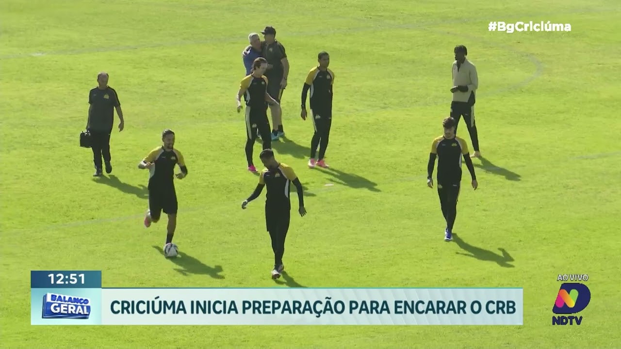 Criciúma retoma os treinos com retornos e baixa no elenco