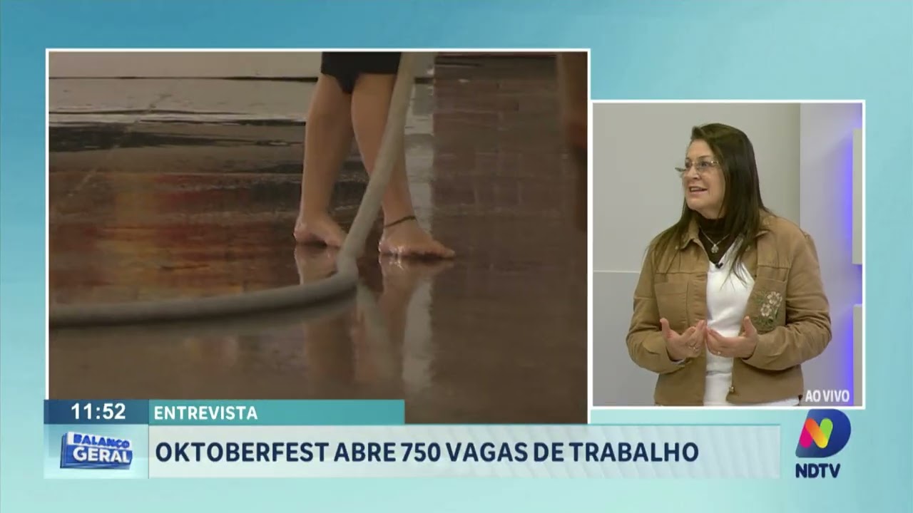 Entrevista: vagas de emprego para trabalhar na Oktoberfest
