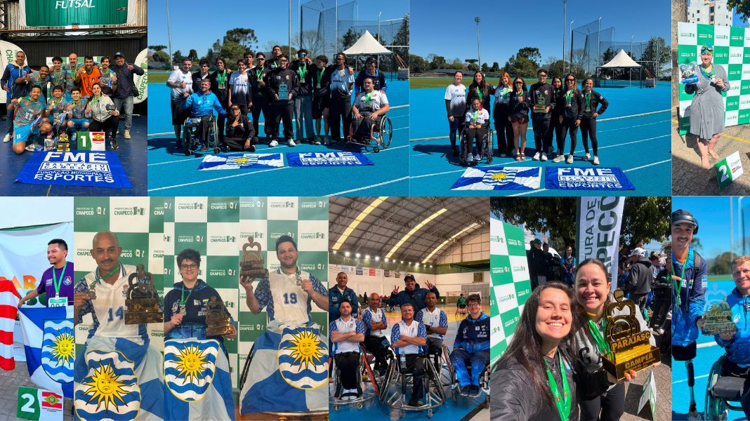 Balneário Camboriú encerra Parajasc com 86 medalhas e oito troféus