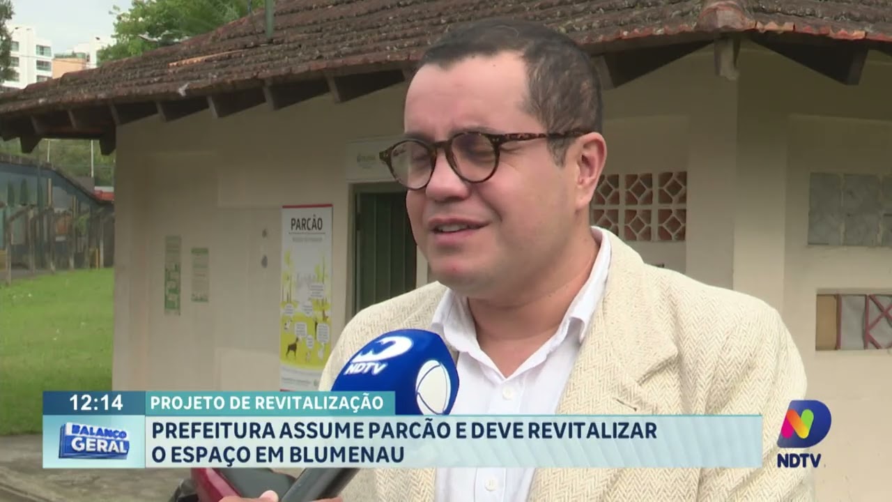 Projeto de revitalização: Prefeitura assume Parcão e deve revitalizar o espaço em Blumenau