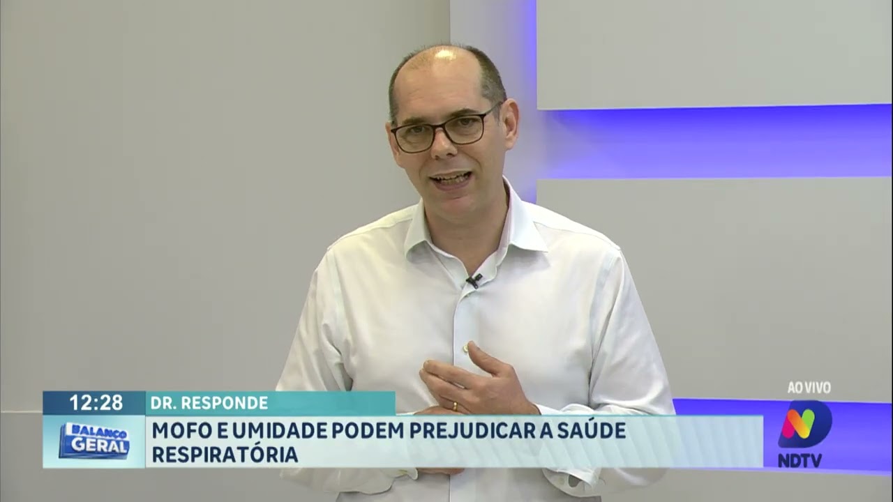 Dr. Responde: mofo e umidade podem prejudicar a saúde respiratória