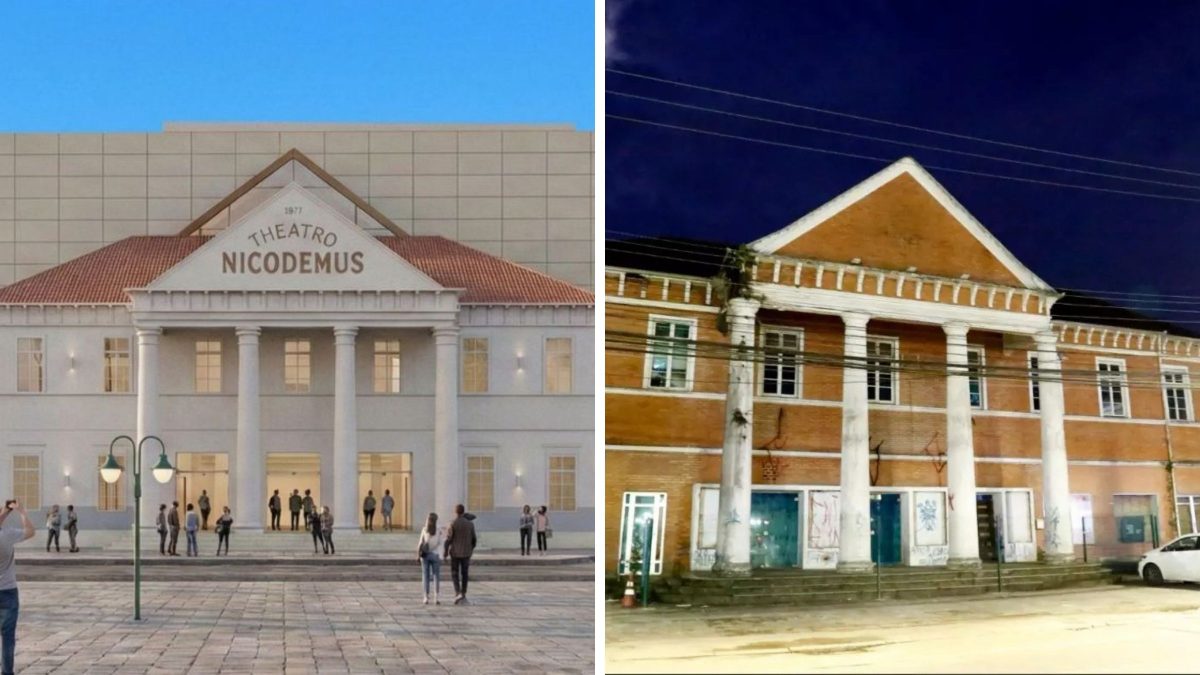 Novo teatro de Joinville: prefeitura paga R$ 5,6 milhões por imóvel e revisa edital de R$ 93 milhões