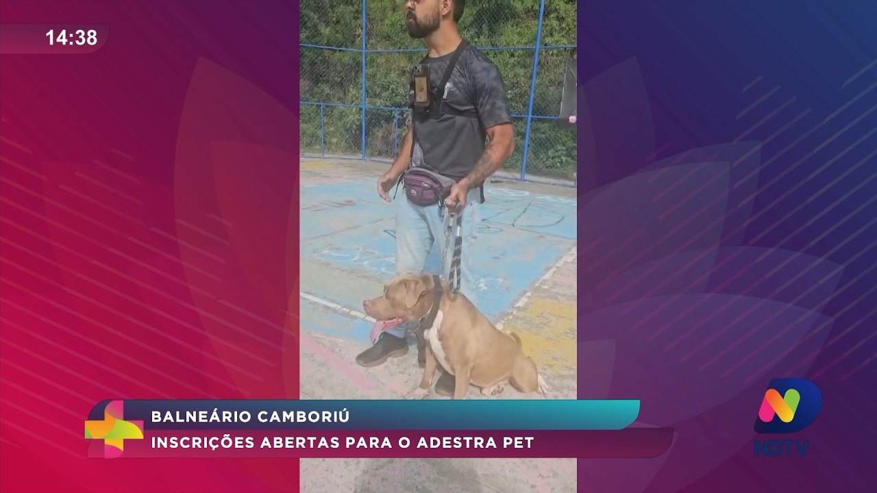 Balneário Camboriú abre inscrições para o Adestra Pet