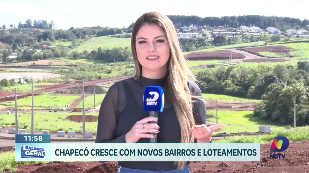Expansão urbana transforma Chapecó com novos bairros e loteamentos