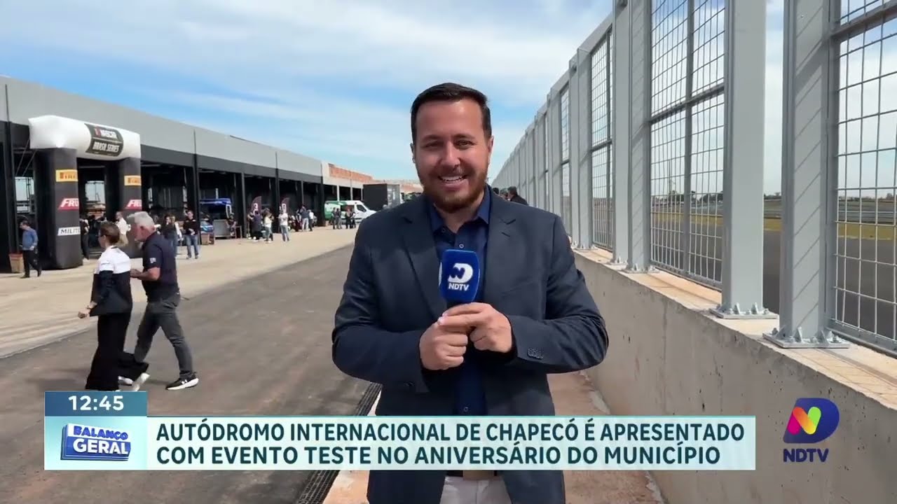 Autódromo Internacional de Chapecó é apresentado em evento teste
