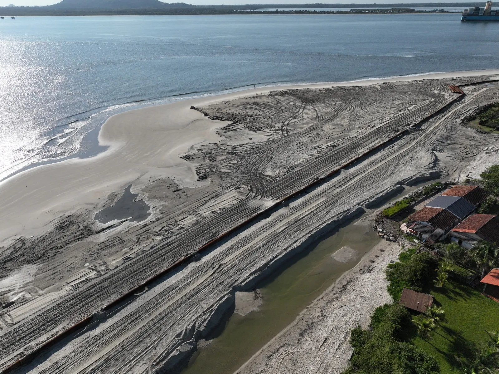 8,8 km: maior obra de alargamento de praia do Brasil é concluída | G1