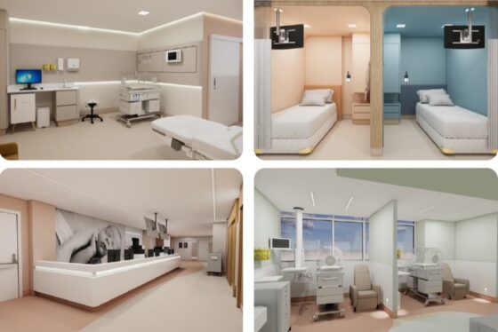 Hospital da Unimed Litoral em Itajaí terá maternidade para atender 400 partos mensais