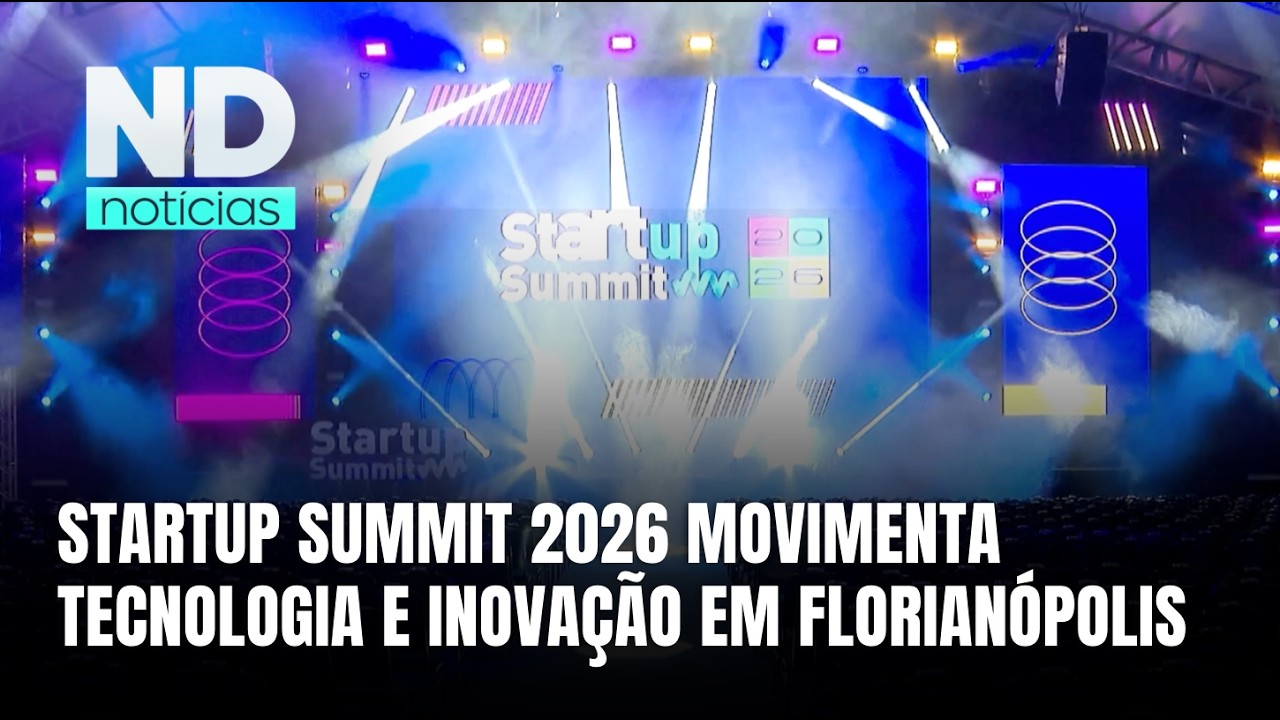 Startup Summit 2026 começa amanhã em Florianópolis com 30 mil participantes