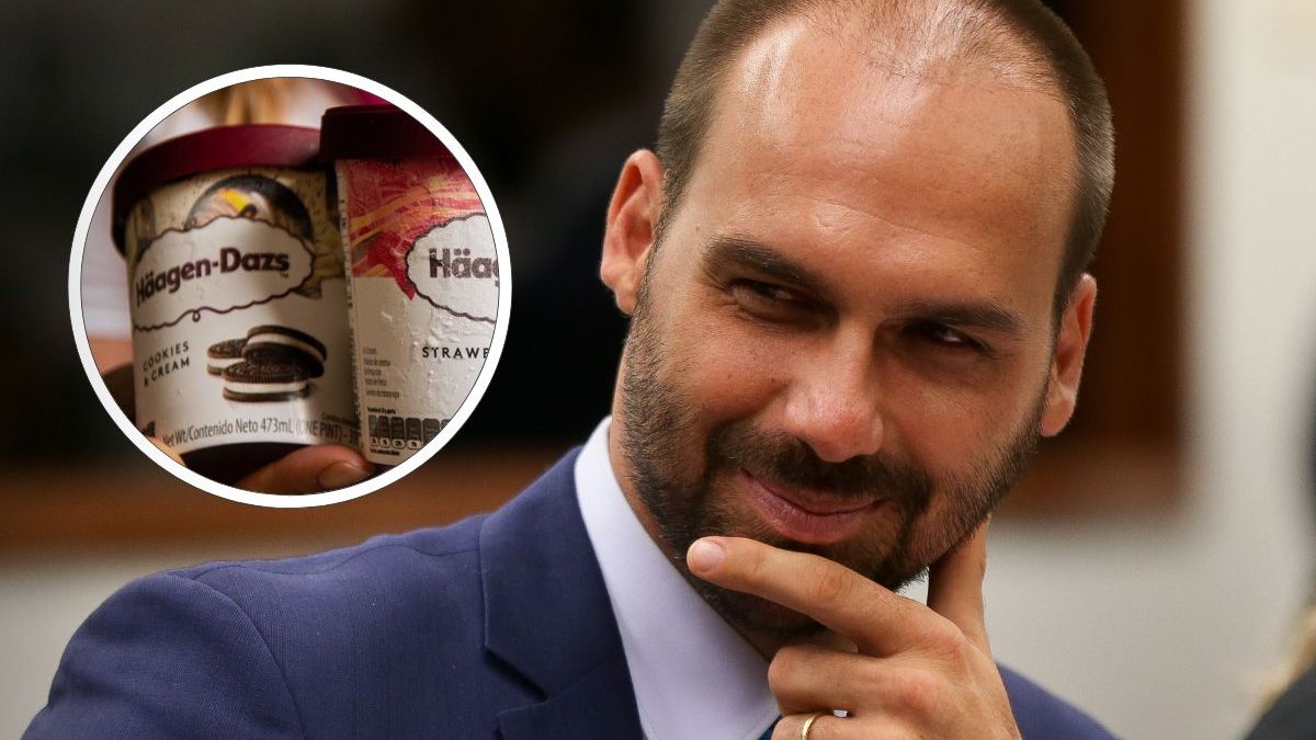 Eduardo ironiza saída da multinacional Häagen-Dazs do Brasil após 30 anos: ‘É culpa do Bolsonaro!’