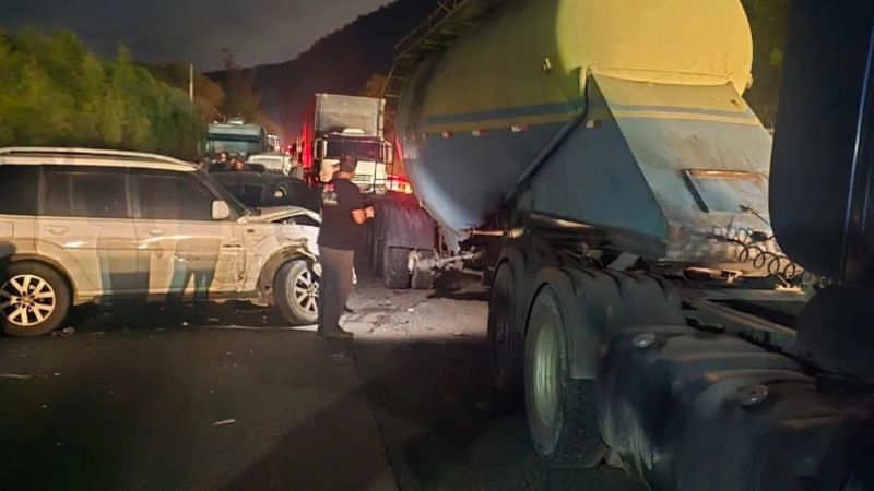 Palhoça teve dois acidentes na mesma noite na BR 101