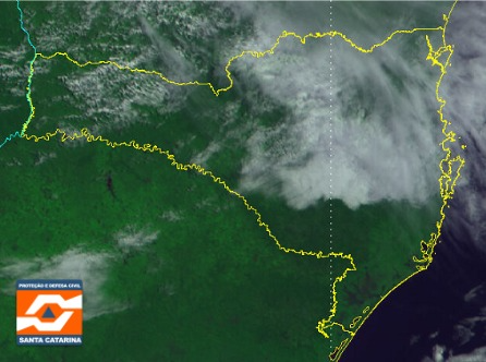 Monitoramento Meteorológico DC/SC 26/08 12:00 - Secretaria de Estado da Proteção e Defesa Civil de Santa Catarina