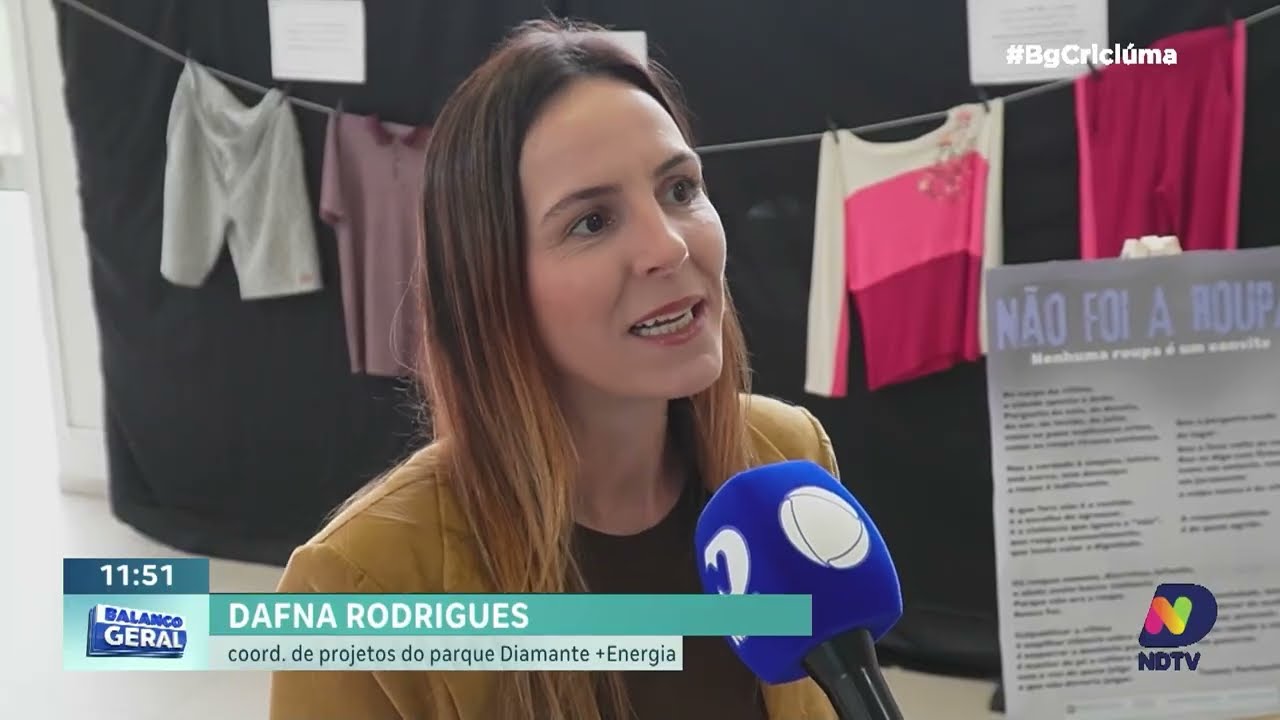 Exposição em Capivari de Baixo alerta para a violência sexual