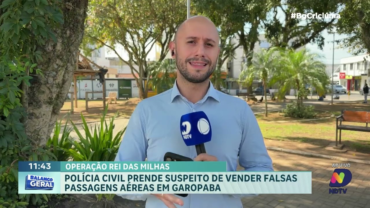 Polícia Civil prende suspeito de vender passagens falsas em SC