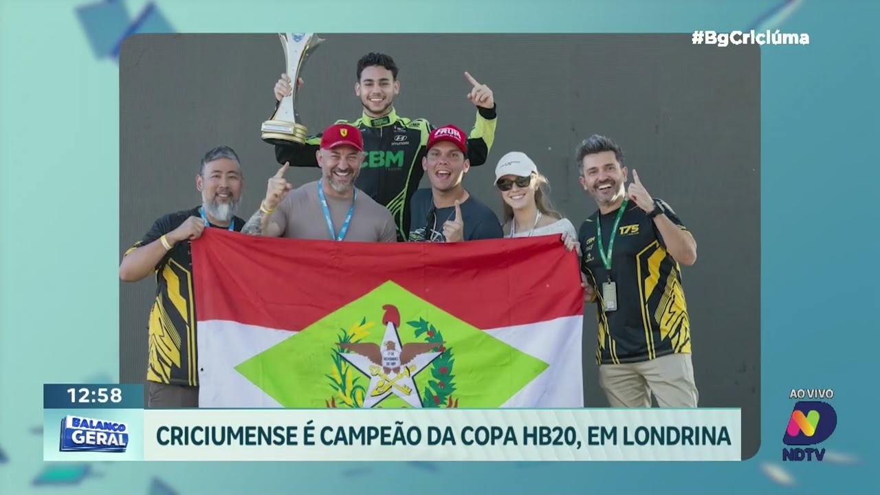 Criciumense Otavio Colle conquista título da Copa HB20