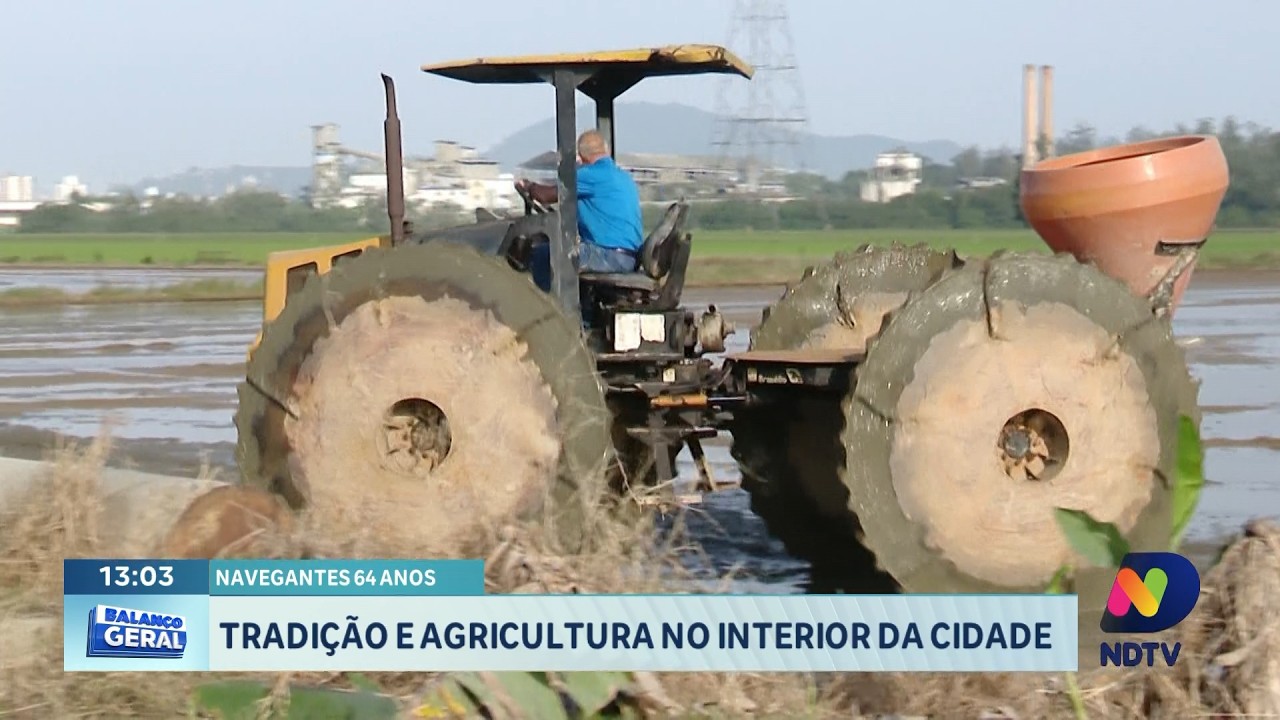Navegantes celebra 64 anos com tradição e força da agricultura