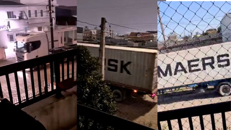 Caminhões tiram o sono de moradores no São João