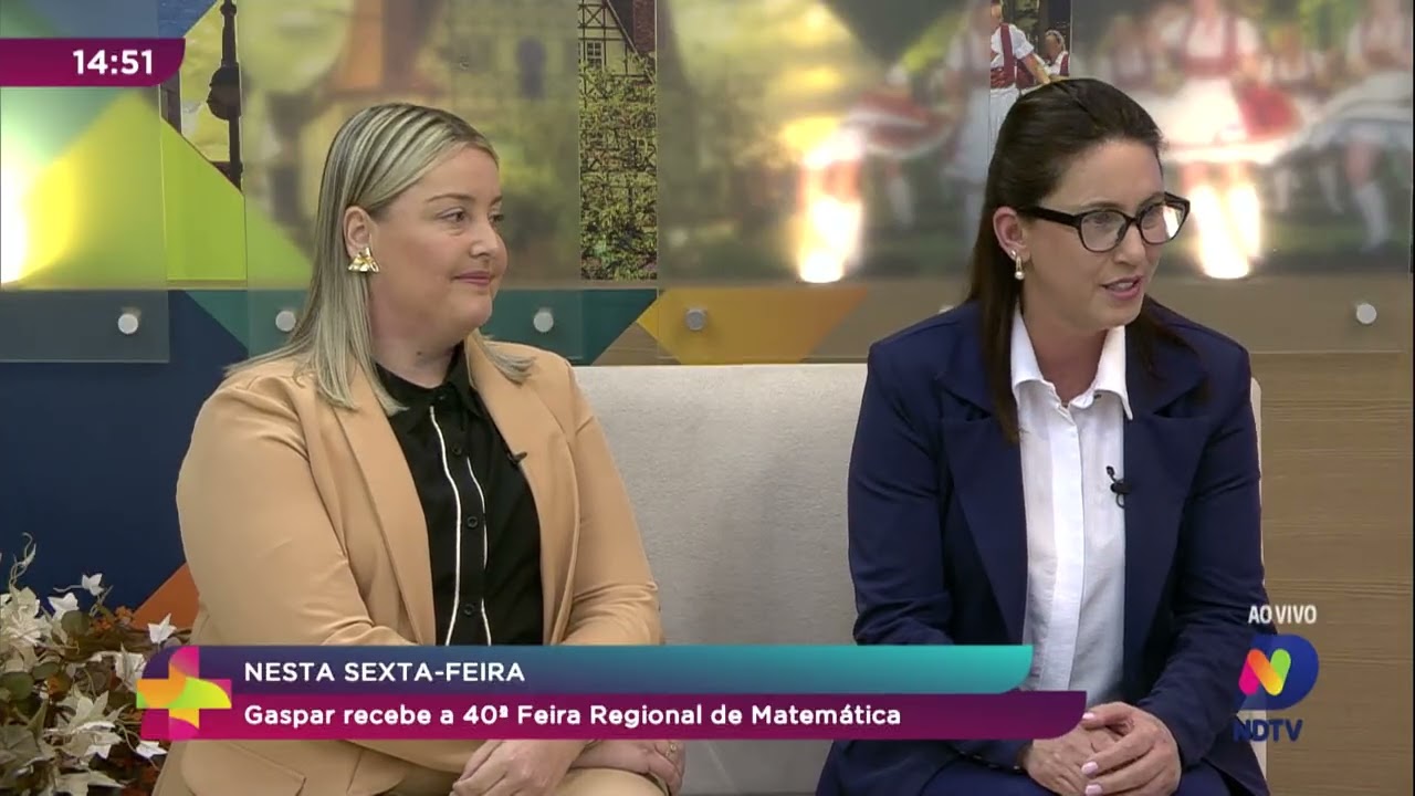 Gaspar recebe a 40ª Feira Regional de Matemática