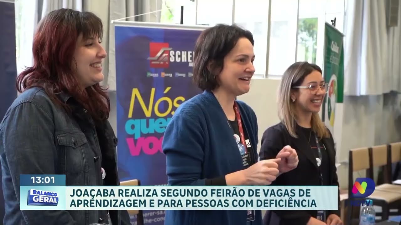 Joaçaba promove feirão de vagas para aprendizagem e inclusão