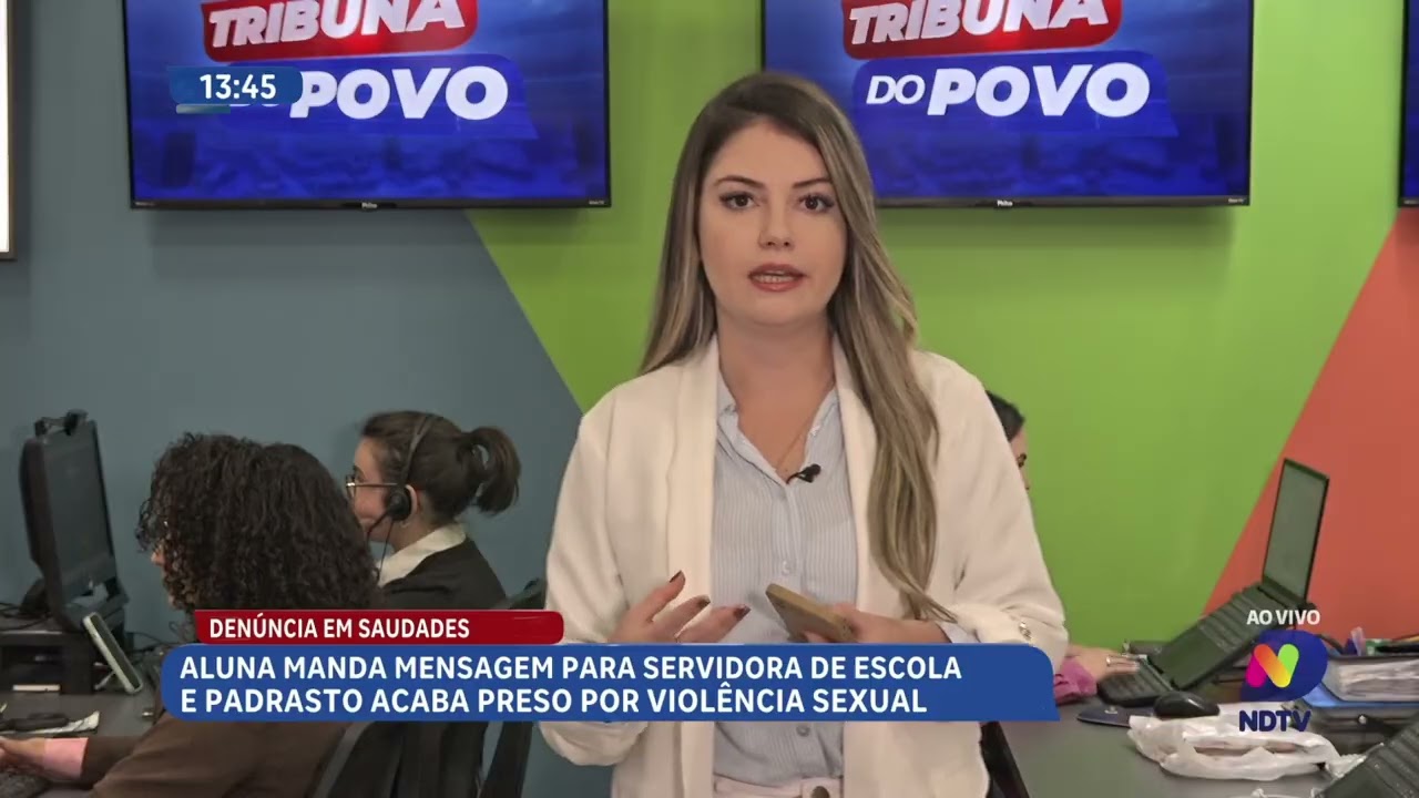 Aluna denuncia violência e padrasto é preso após pedido de socorro