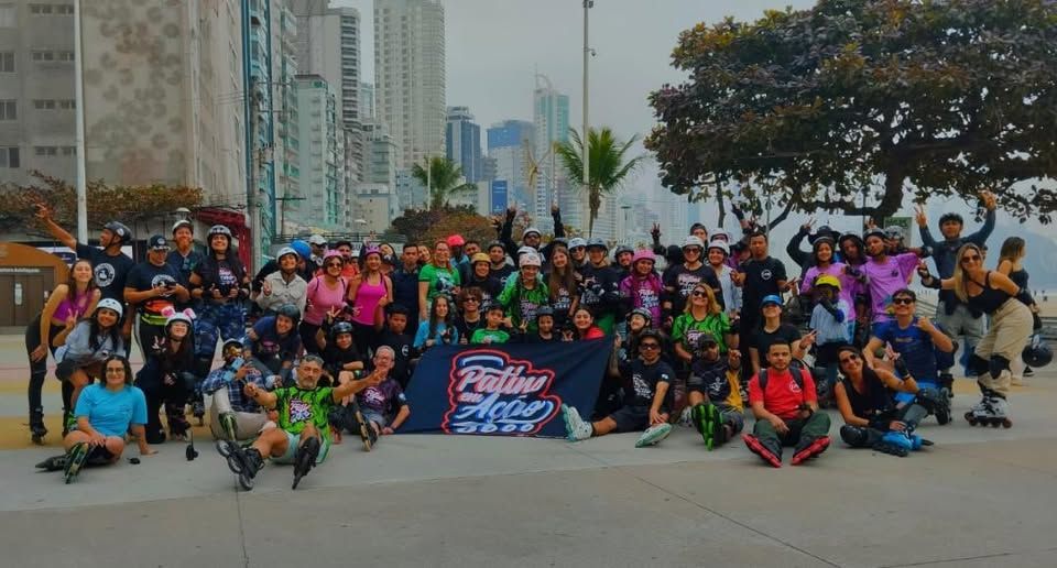 Encontro de patinadores deve reunir mais de 200 participantes em Balneário Camboriú