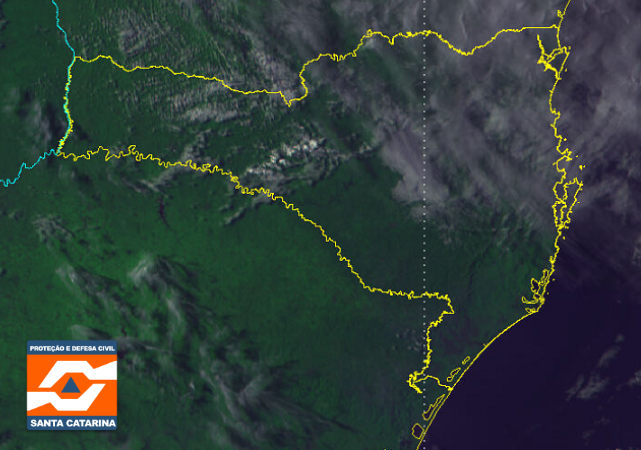 Monitoramento Meteorológico DC/SC 26/08 17:00 - Secretaria de Estado da Proteção e Defesa Civil de Santa Catarina