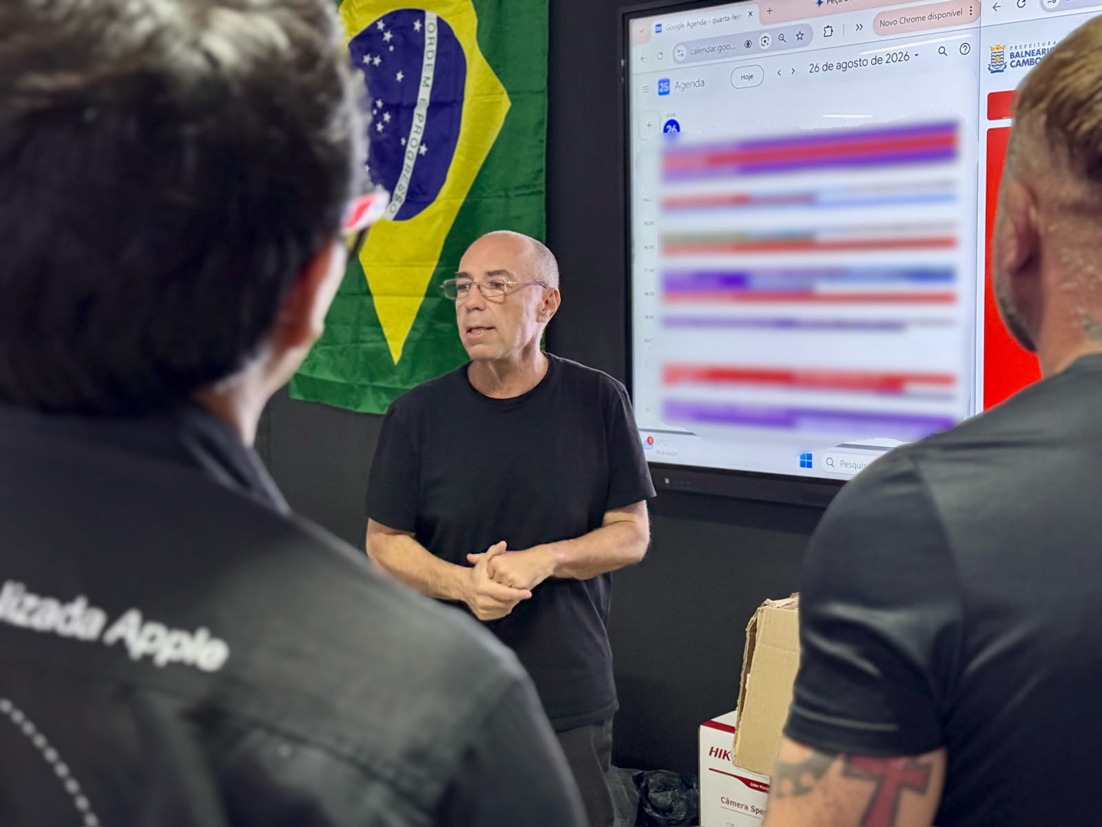 Prefeitura realiza reunião com comerciantes da Quinta Avenida para fortalecer mobilização comunitária pela segurança