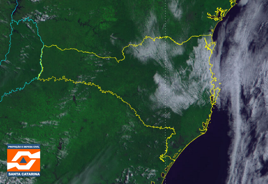 Monitoramento Meteorológico DC/SC 27/08 11:30 - Secretaria de Estado da Proteção e Defesa Civil de Santa Catarina