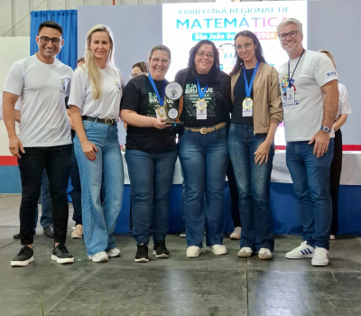Rede Municipal de Brusque conquista duas menções honrosas na Feira Regional de Matemática