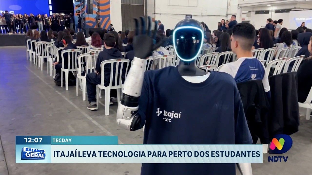 Tecnologia ganha espaço e aproxima estudantes da inovação em Itajaí