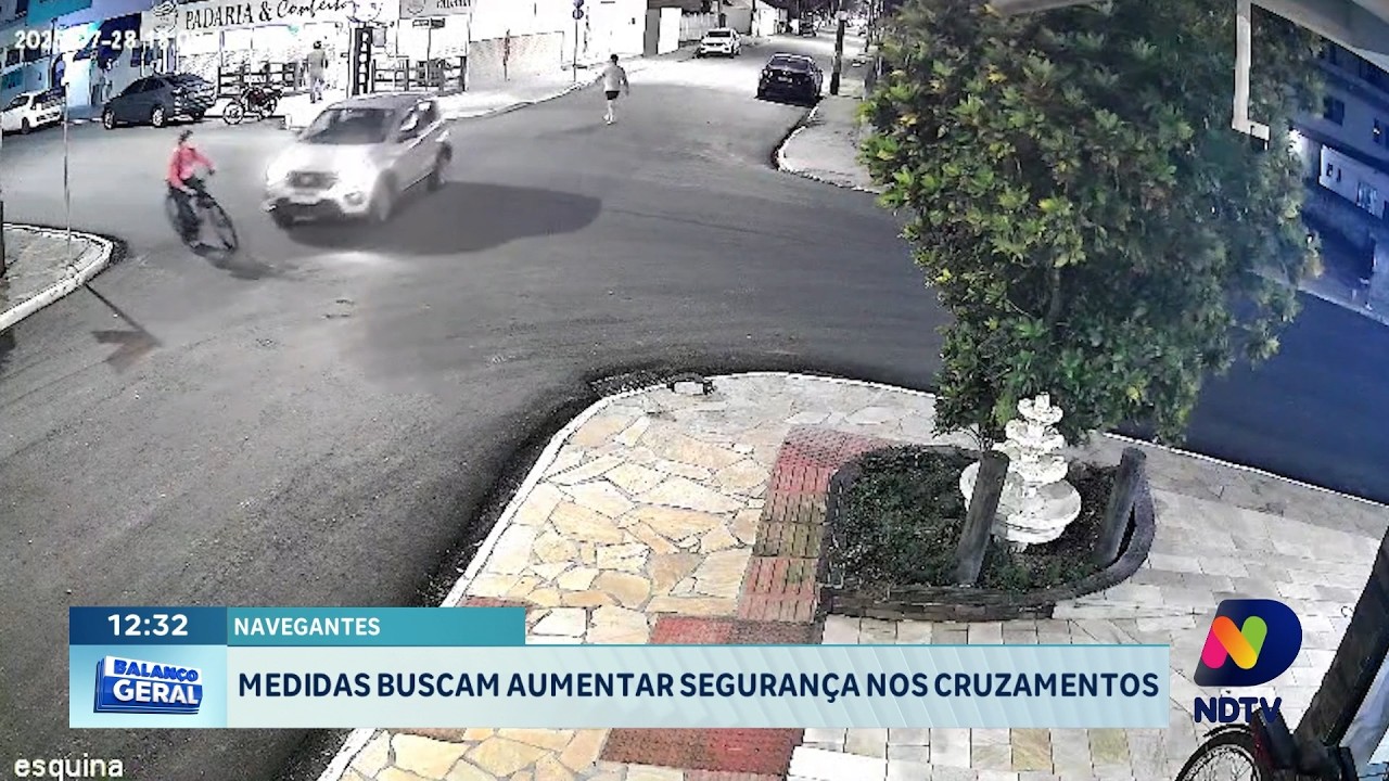 Navegantes adota medidas para aumentar segurança nos cruzamentos