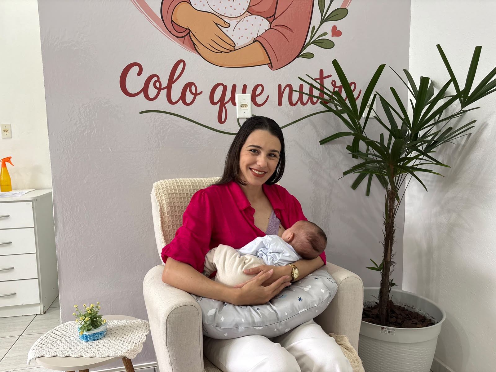 Agosto Dourado: projeto Colo que Nutre chega ao N.E.I. Odácia Tereza Damázio