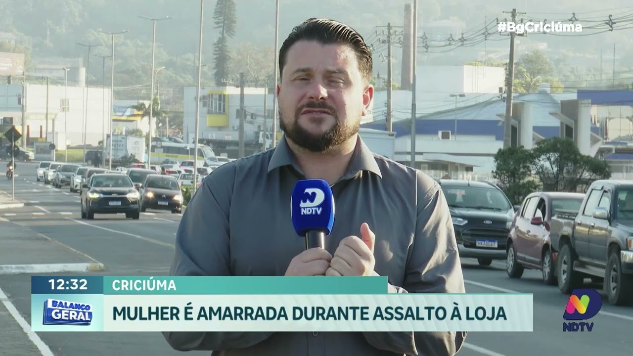 Criciúma: dona de loja é amarrada durante assalto no Rio Maina