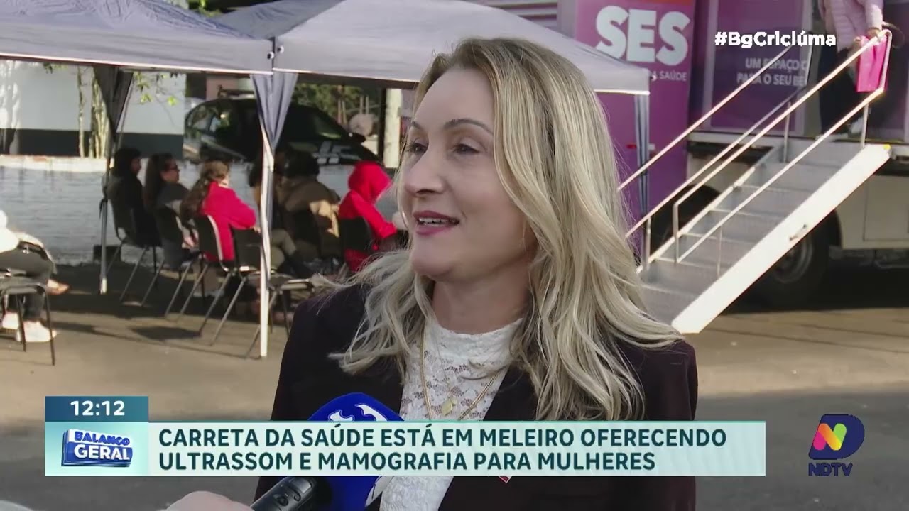 Carreta da Saúde da Mulher reduz filas de exames em Meleiro