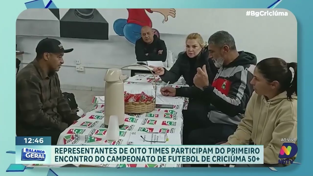 Criciúma inicia organização do Campeonato Municipal 50+