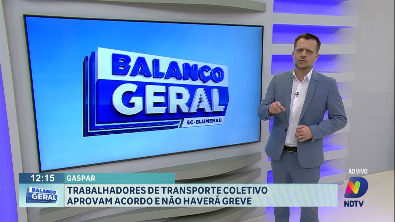 Gaspar: trabalhadores de transporte coletivo aprovam acordo e não haverá greve.