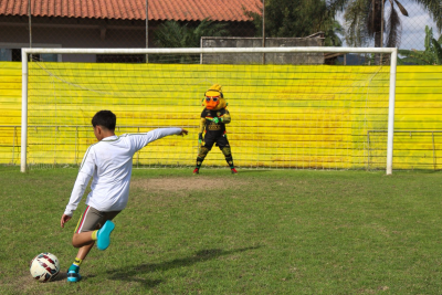 Projeto Bruscão Desde Pequeno leva alunos da Rede Municipal ao CT do Brusque Futebol Clube