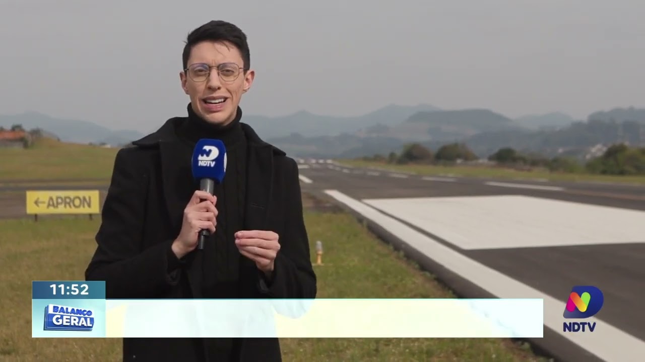 Aeroporto de Videira terá novos equipamentos para ampliar operações