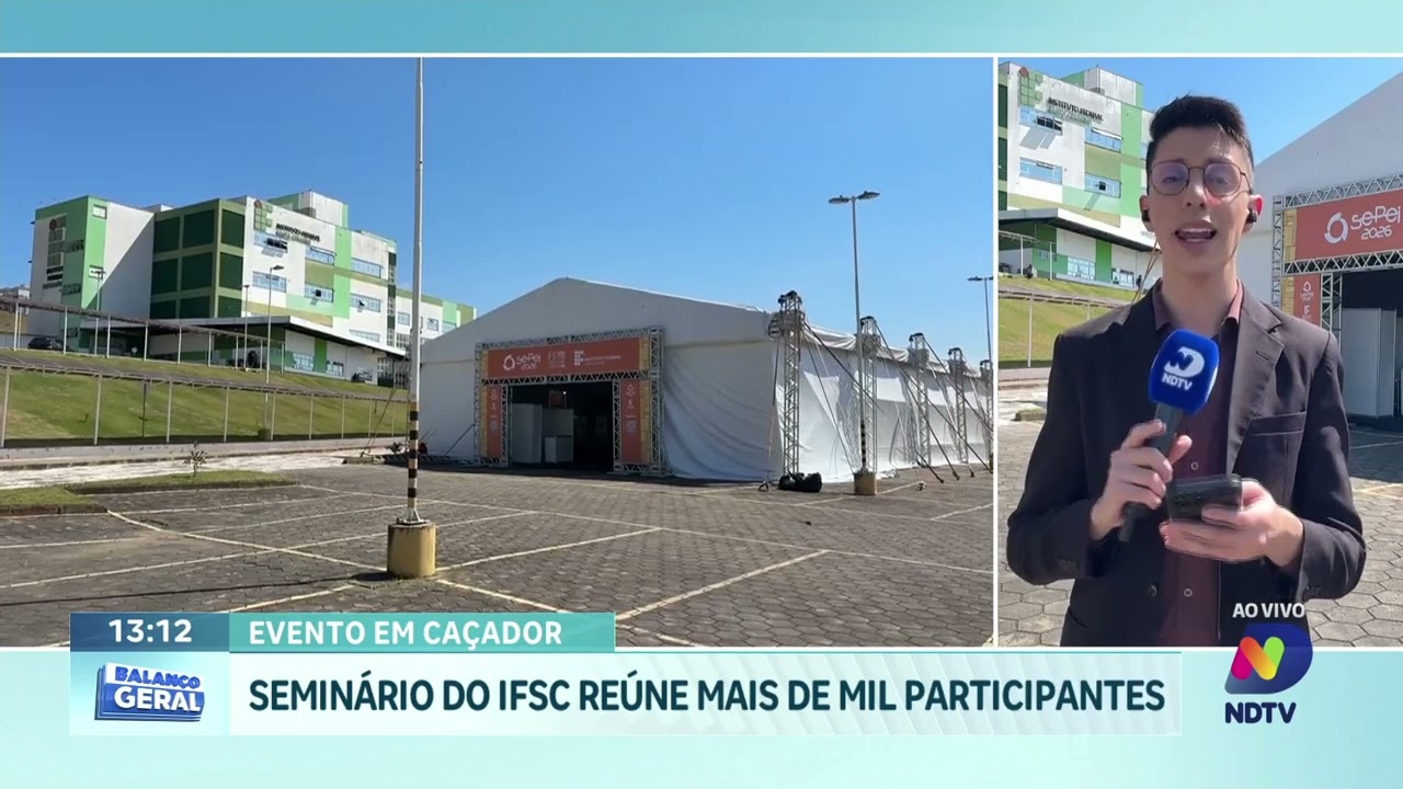 IFSC promove seminário de ciência e inovação em Caçador