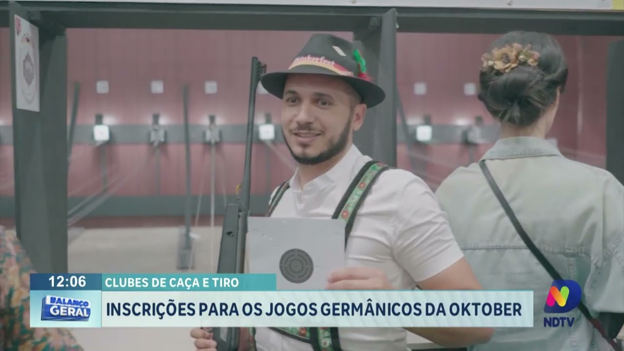 Clubes de caça e tiro: inscrições para os jogos germânicos da Oktoberfest