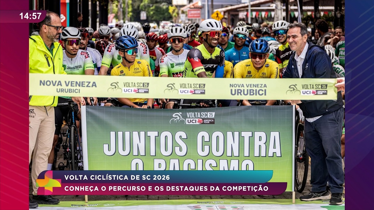 Confederação Brasileira de Ciclismo convida para volta Ciclística de Santa Catarina 2026