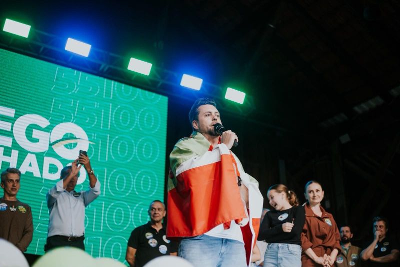 Vereador faz evento "Arrancada da Vitória" para lançar candidatura à Alesc