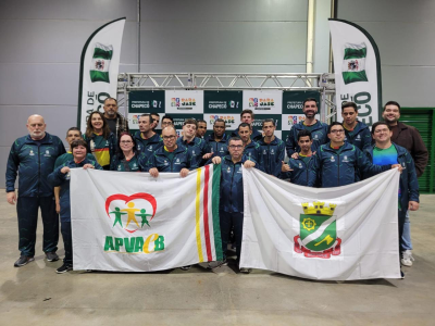 Atletas da APVAEB levam Brusque ao pódio no Parajasc