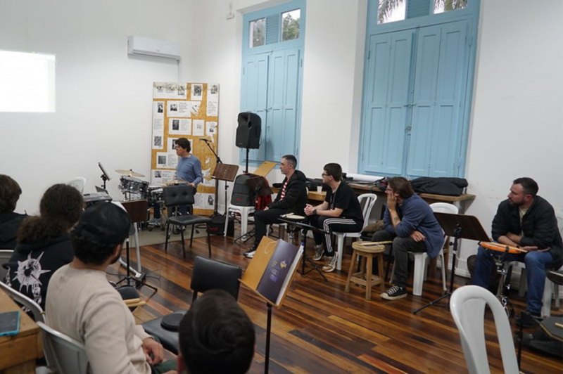 Oficinas do Festival de Música de Itajaí marcam trajetórias e aproximam músicos de diferentes gerações