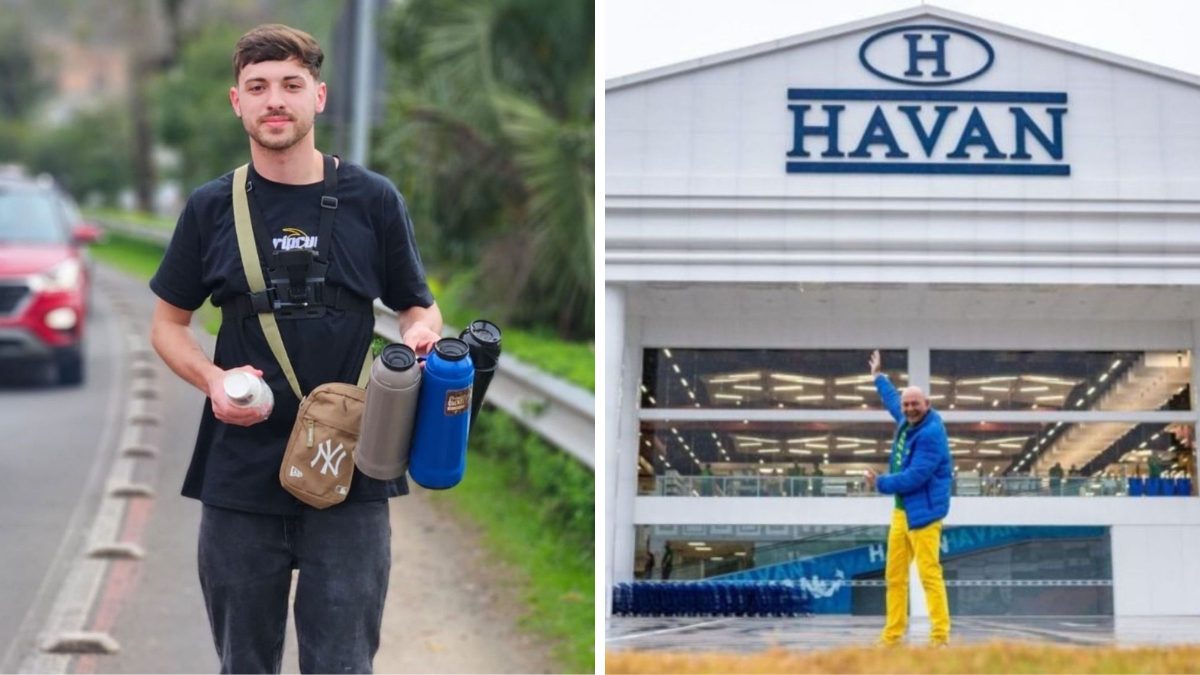 Luciano Hang apoia jovem de SC que perdeu R$ 500 mil em apostas e recomeçou a vida vendendo café em semáforos