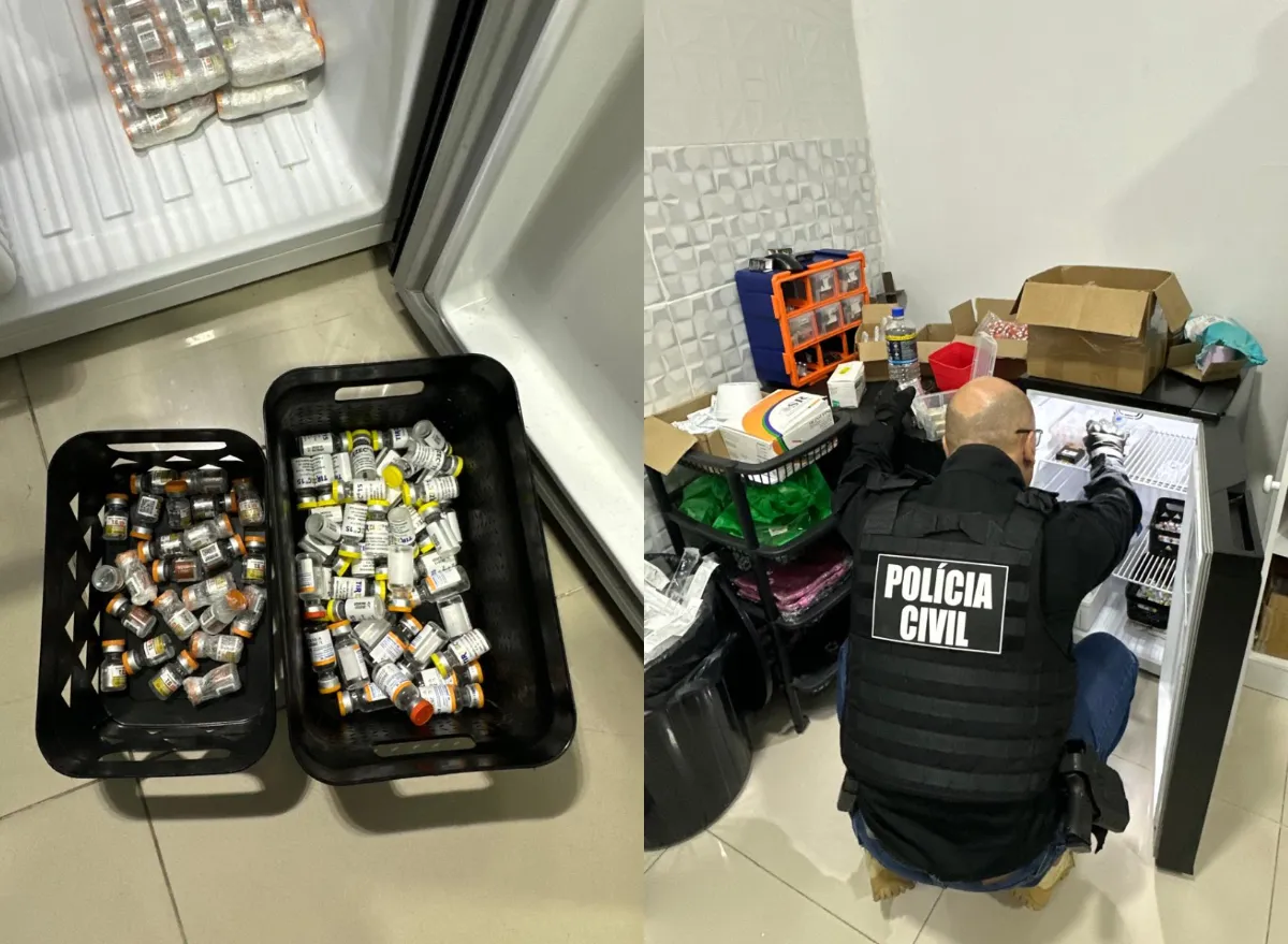 SC: Casal com laboratório clandestino de canetas emagrecedoras é preso | G1